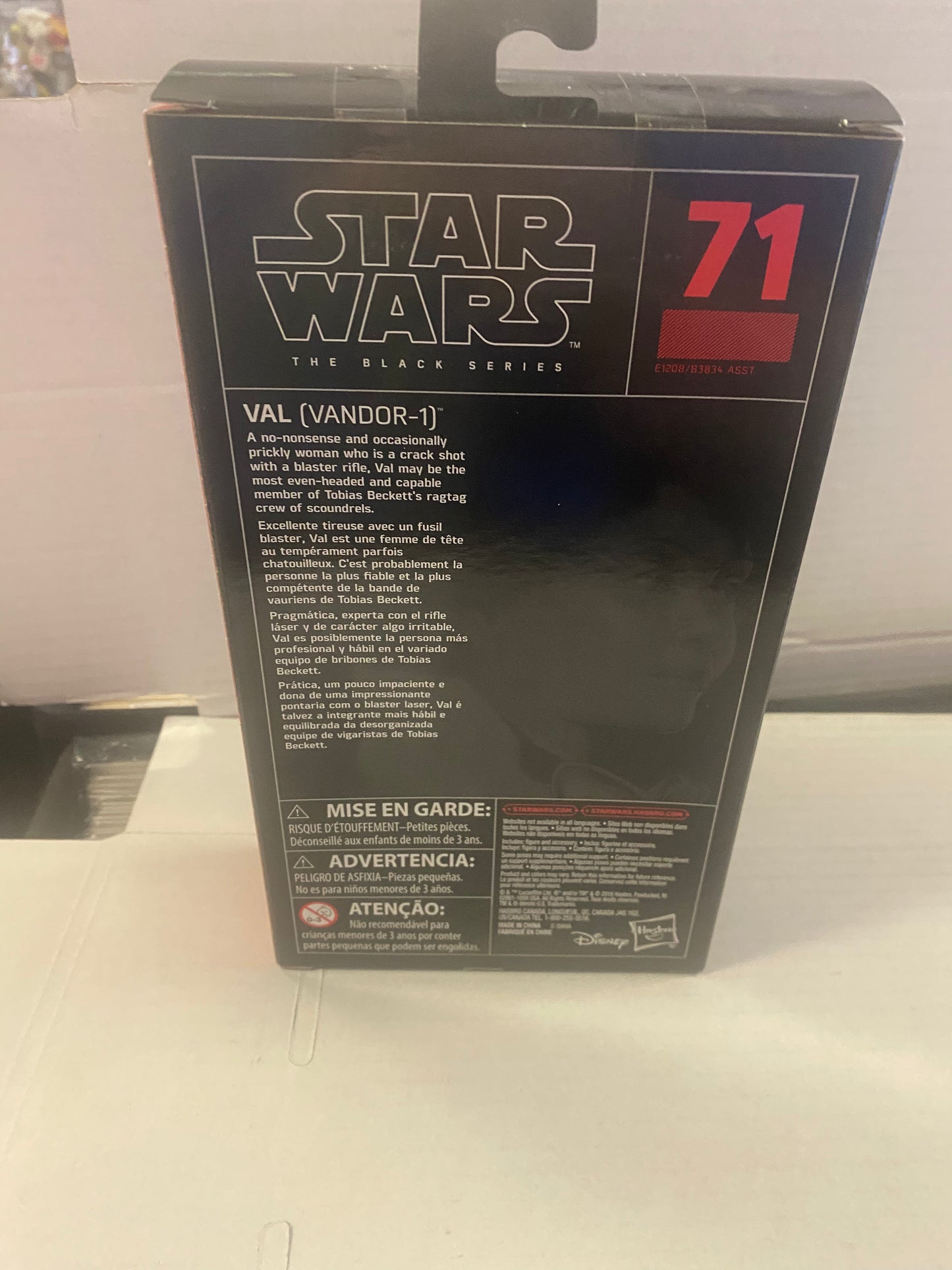 HASBRO STAR WARS THE BLACK SERIES VAL VANDOR-1