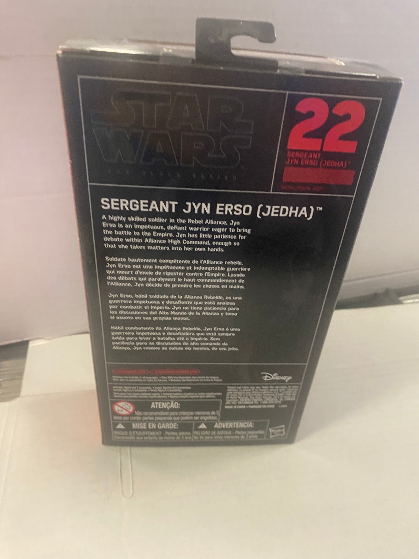 HASBRO STAR WARS THE BLACK SERIES SERGEANT JYN ERSO JEDHA