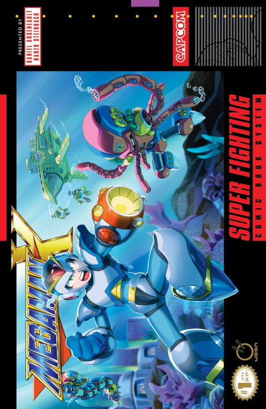 MEGA MAN X #1 (OF 5) CVR E INC 1:5 JEFFREY CRUZ VAR