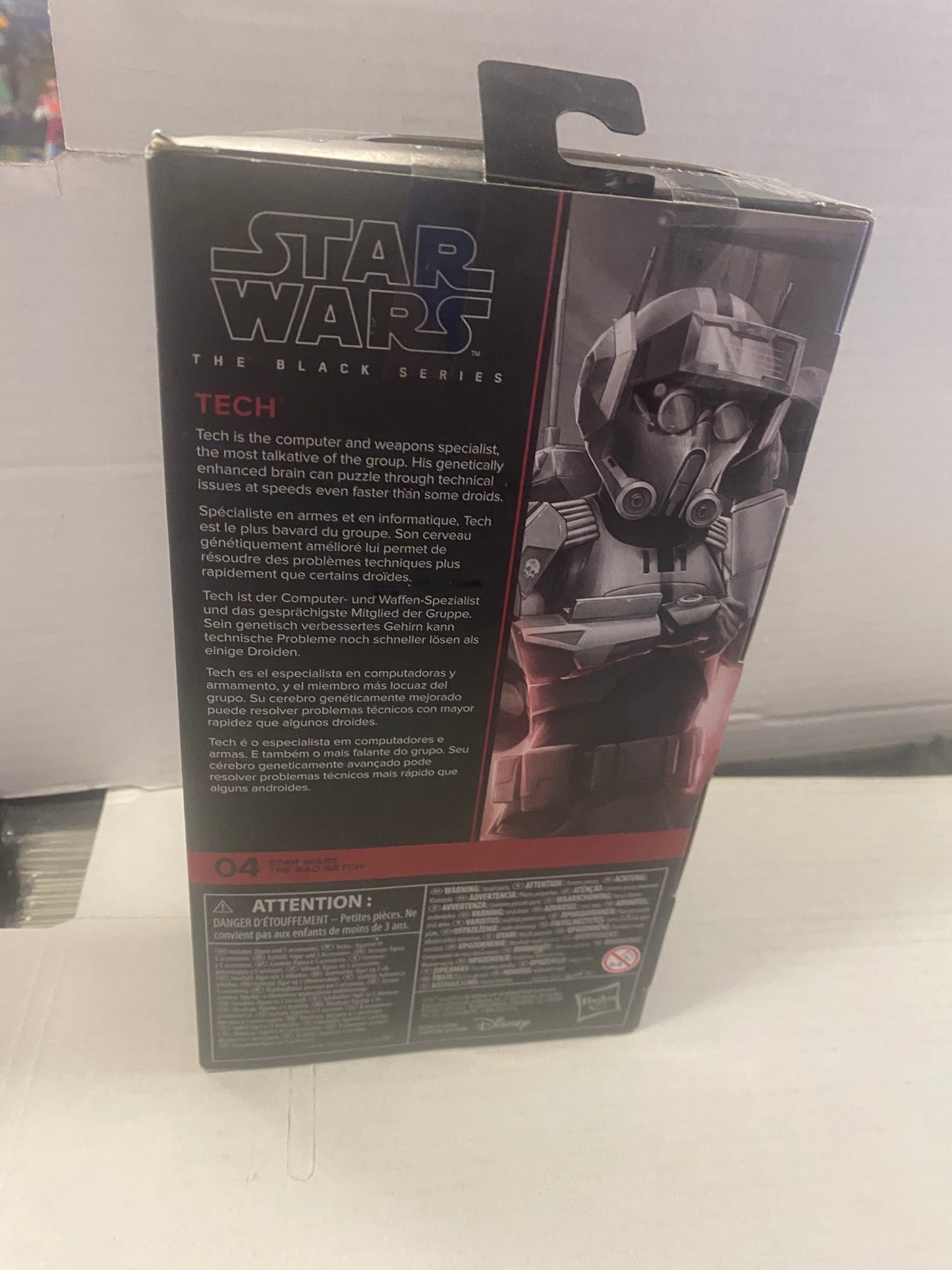 HASBRO STAR WARS THE BLACK SERIES STAR WARS THE BAD BATCH TECH