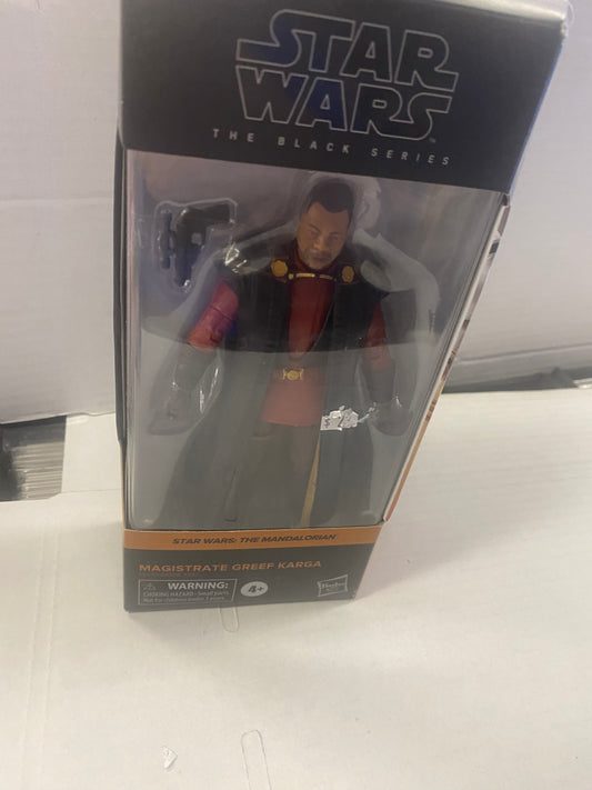 HASBRO STAR WARS THE BLACK SERIES STAR WARS THE MANDALORIAN MAGISTRATE GREEF KARGA