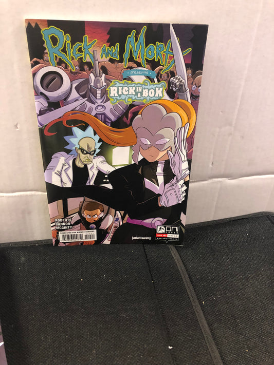 ONI PRESS RICK AND MORTY PRESENTS RICK IN A BOX 1 VARIANT