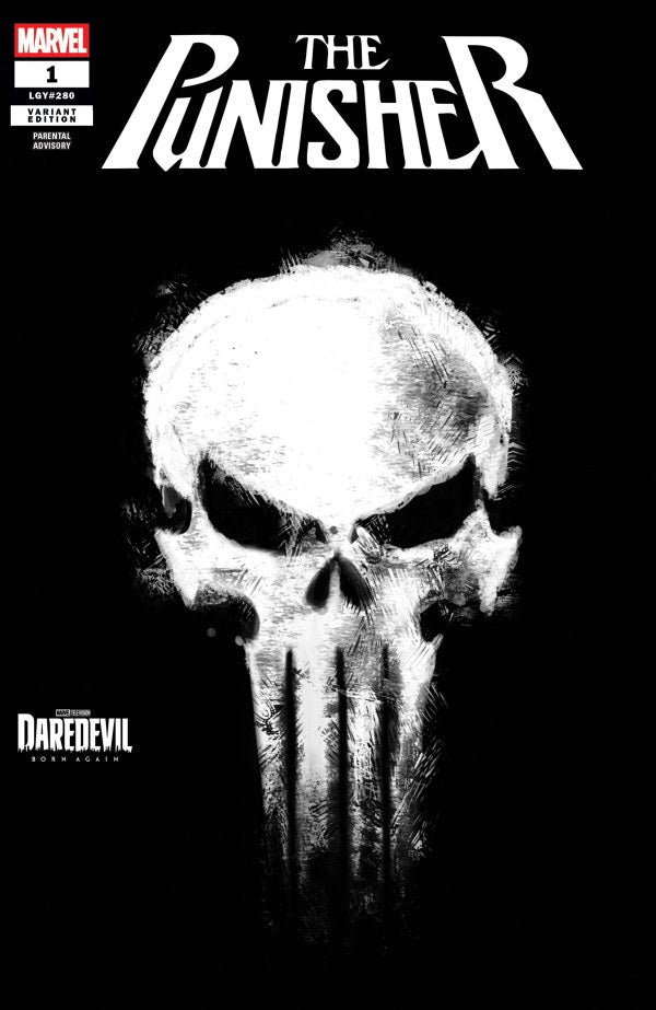 MARVEL COMICS PUNISHER #1 ADAM ROSS MARVEL TELEVISION LOGO VARIANT