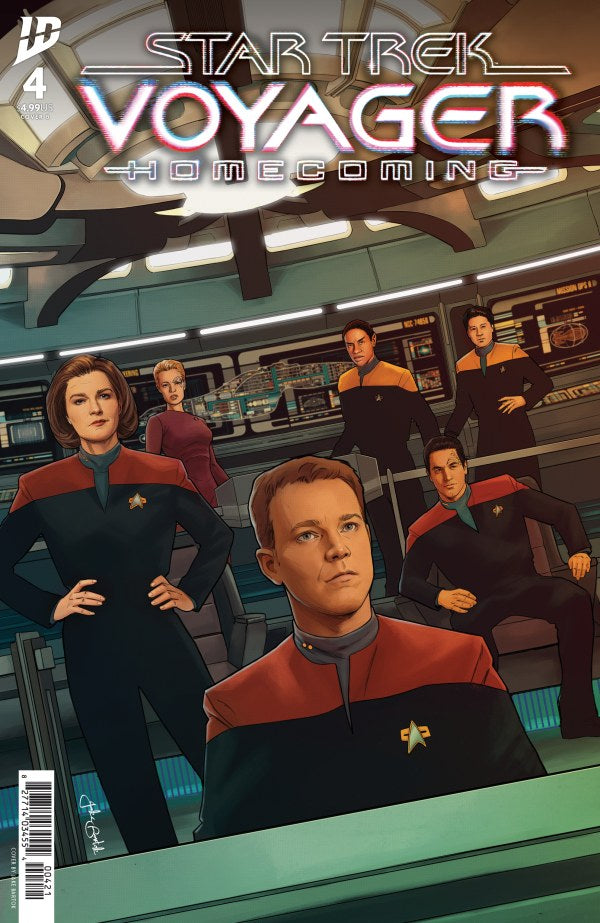 IDW COMICS Star Trek: Voyager--Homecoming #4 Variant B (Bartok)