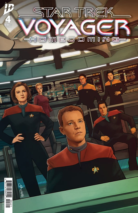 IDW COMICS Star Trek: Voyager--Homecoming #4 Variant B (Bartok)
