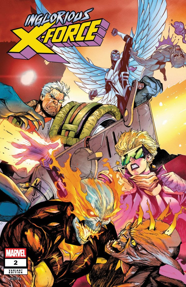 MARVEL COMICS INGLORIOUS X-FORCE #2 STEFANO CASELLI VARIANT