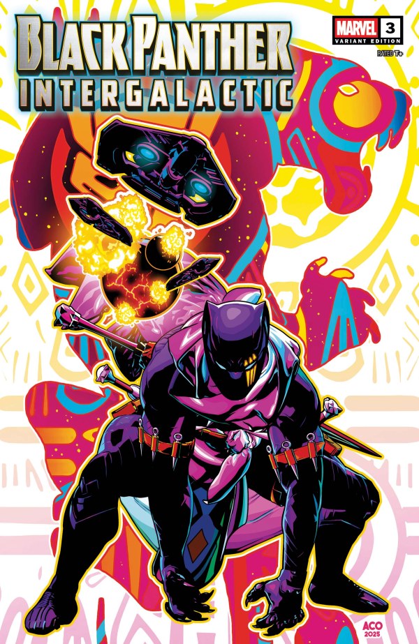 MARVEL COMICS BLACK PANTHER: INTERGALACTIC #3 ACO VARIANT