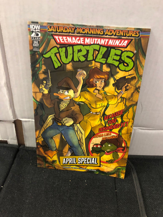 IDW PUBLISHING TEENAGE MUTANT NINJA TURTLES SATURDAY MORNING ADVENTURES APRIL SPECIAL ONE SHOT