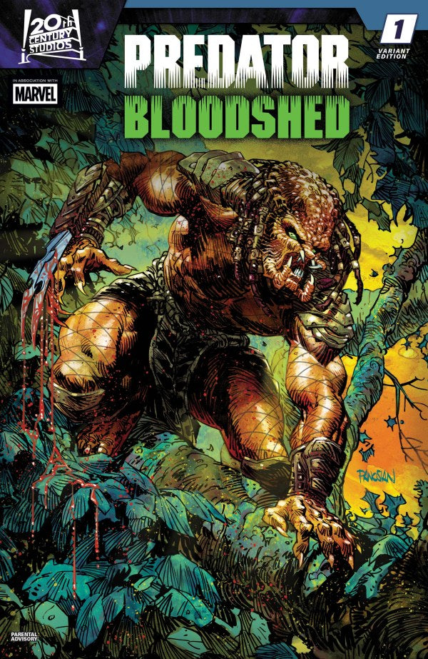 MARVEL COMICS PREDATOR: BLOODSHED #1 DAN PANOSIAN VARIANT
