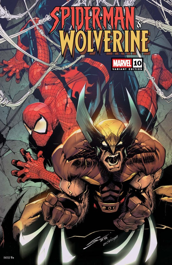 MARVEL COMICS SPIDER-MAN & WOLVERINE #10 GERARDO SANDOVAL VARIANT
