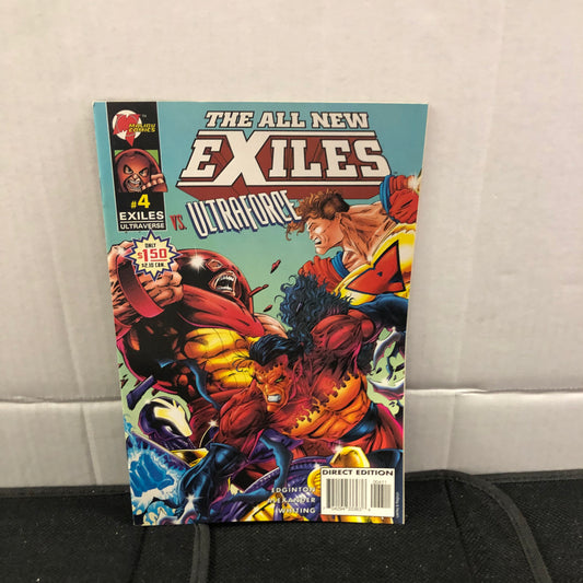 MALIBU COMICS EXILES 4