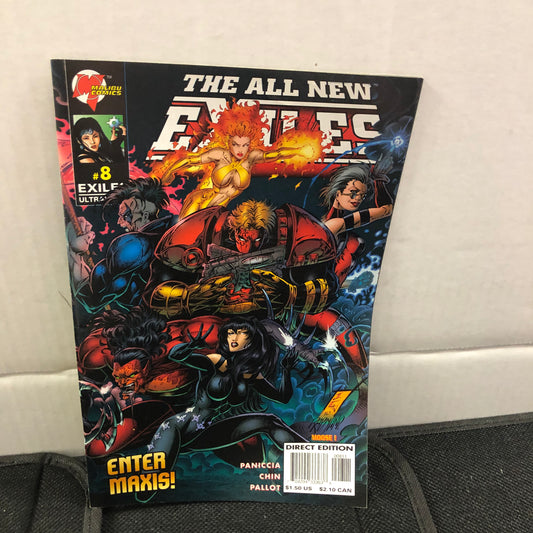 MALIBU COMICS EXILES 8
