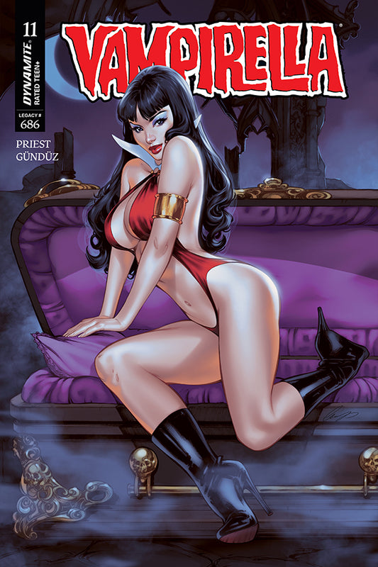 DYNAMITE VAMPIRELLA #11 CVR D ELIAS CHATZOUDIS VAR