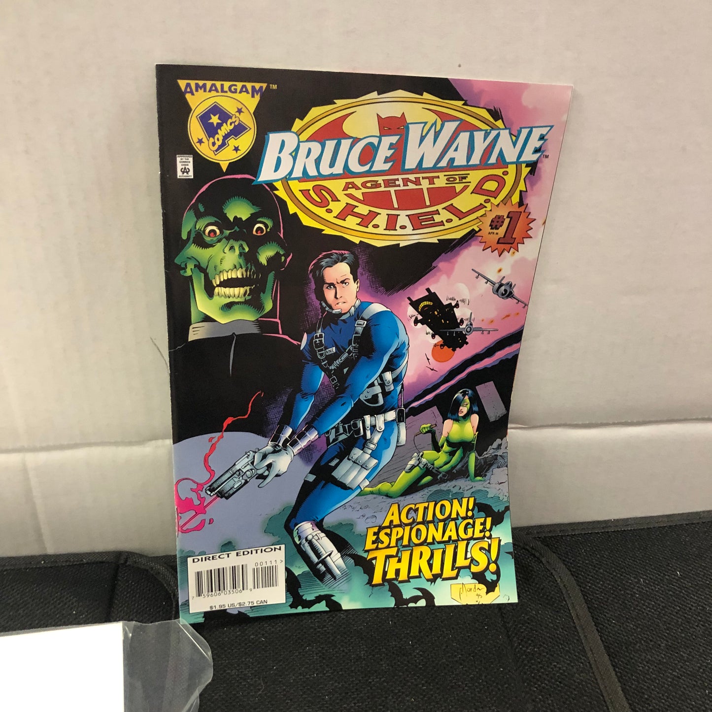 AMALGAM COMICS BRUCE WAYNE AGENT OF SHIELD 1