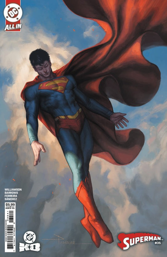 DC COMICS SUPERMAN #35 CVR D DAVIDE PARATORE CARD STOCK VAR (DC K.O.)
