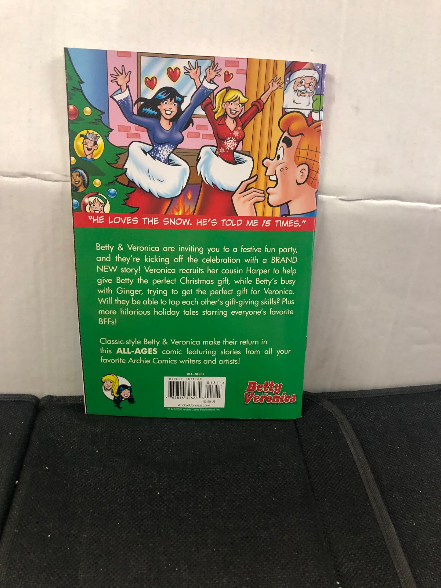 ARCHIE COMICS BETTY AND VERONICA FRIENDS FOREVER CHRISTMAS PARTY 1