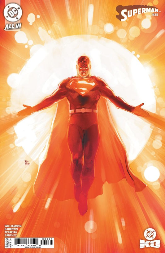 DC COMICS SUPERMAN #35 CVR C ROD REIS CARD STOCK VAR (DC K.O.)