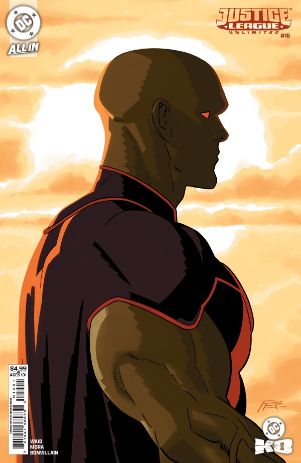 DC COMICS JUSTICE LEAGUE UNLIMITED #16 CVR B BRUNO REDONDO CARD STOCK VAR (DC K.O.)