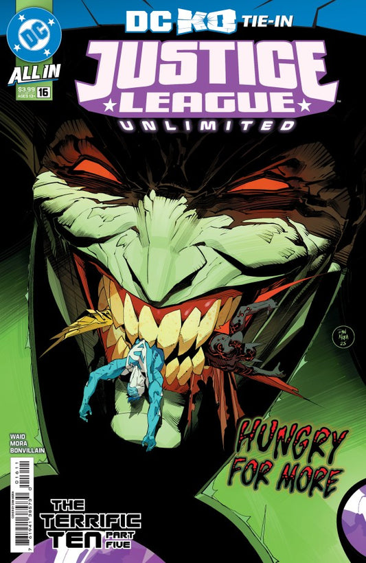 DC COMICS JUSTICE LEAGUE UNLIMITED #16 CVR A DAN MORA (DC K.O.)