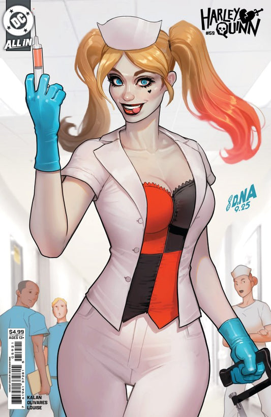 DC COMICS HARLEY QUINN #59 CVR B DAVID NAKAYAMA CARD STOCK VAR