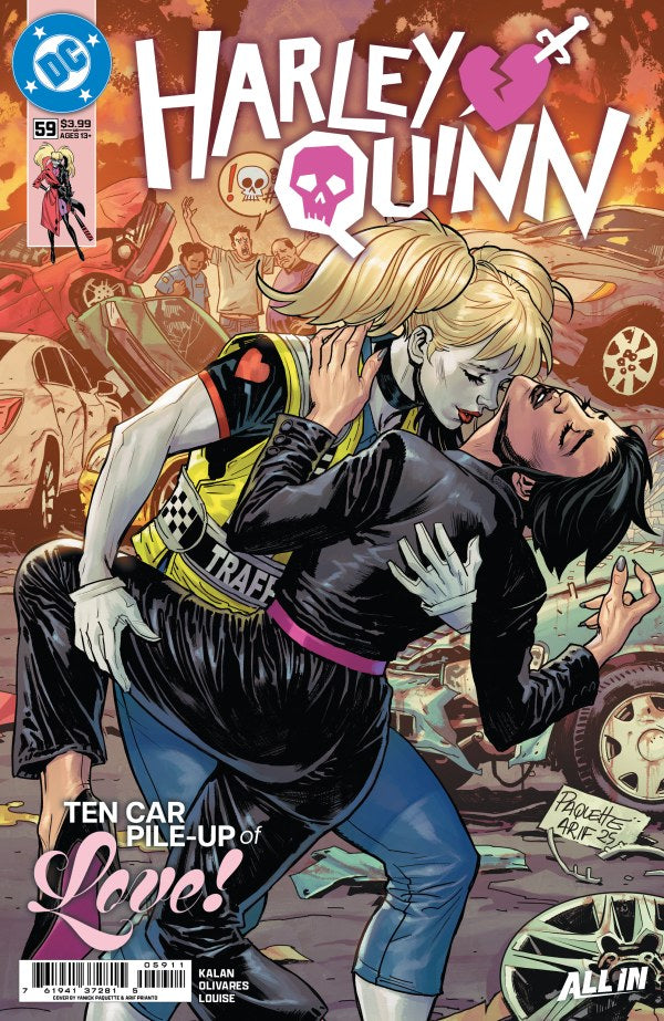 DC COMICS HARLEY QUINN #59 CVR A YANICK PAQUETTE