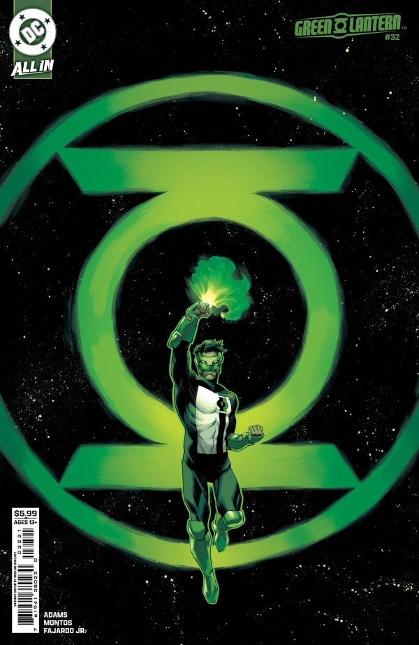 DC COMICS GREEN LANTERN #32 CVR B DECLAN SHALVEY CARD STOCK VAR