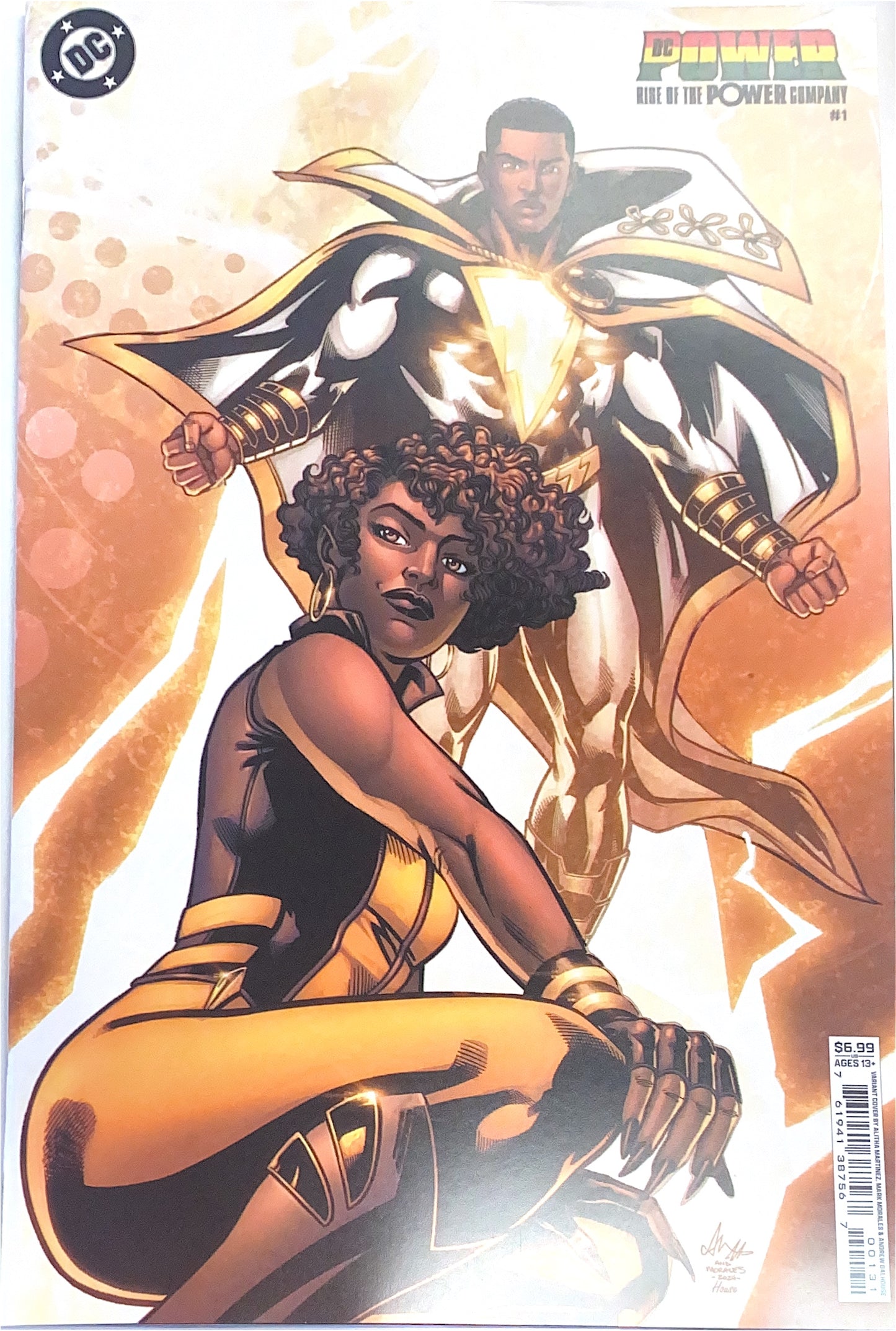 DC COMICS DC POWER RISE OF THE POWER COMPANY #1  COVER C