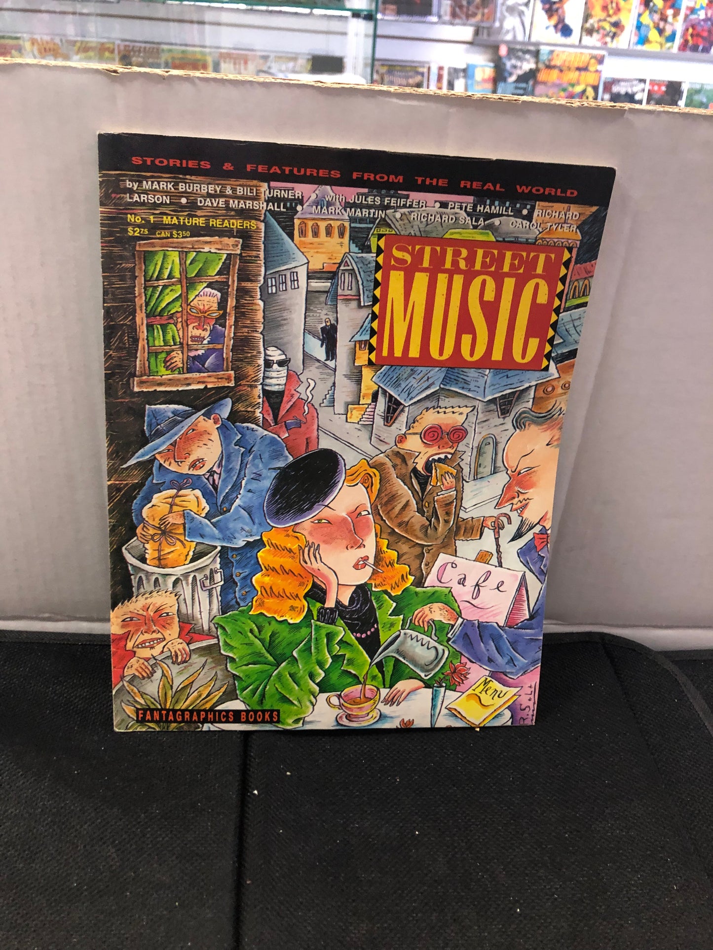 FANTAGRAPHICS BOOKS STREET MUSIC 1