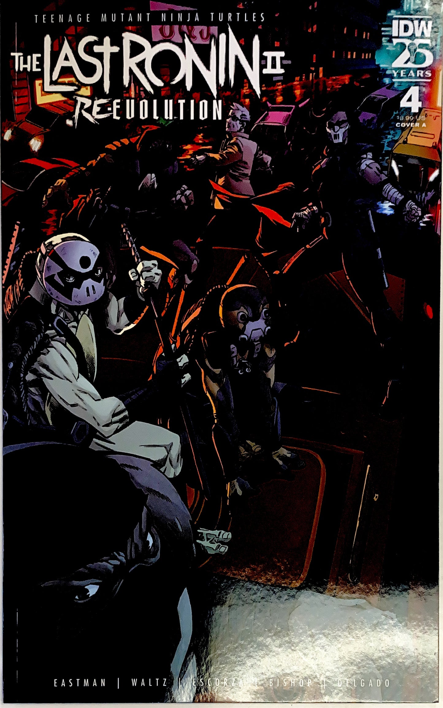 IDW PUBLISHING TEENAGE MUTANT NINJA TURTLES THE LAST RONIN 2 #4