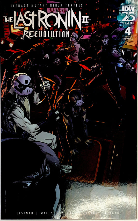IDW PUBLISHING TEENAGE MUTANT NINJA TURTLES THE LAST RONIN 2 #4