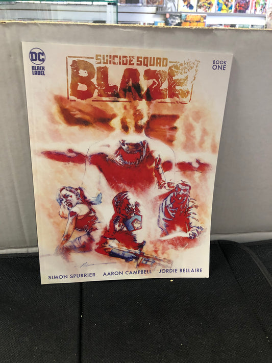 DC BLACK LABEL SUICIDE SQUAD BLAZE BOOK ONE