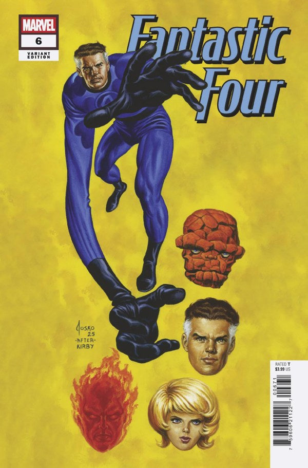 MARVEL COMICS FANTASTIC FOUR #6 JOE JUSKO VARIANT