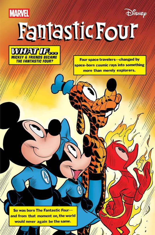 MARVEL COMICS FANTASTIC FOUR #6 IVAN BIGARELLA DISNEY WHAT IF? FANTASTIC FOUR HOMAGE VARIANT