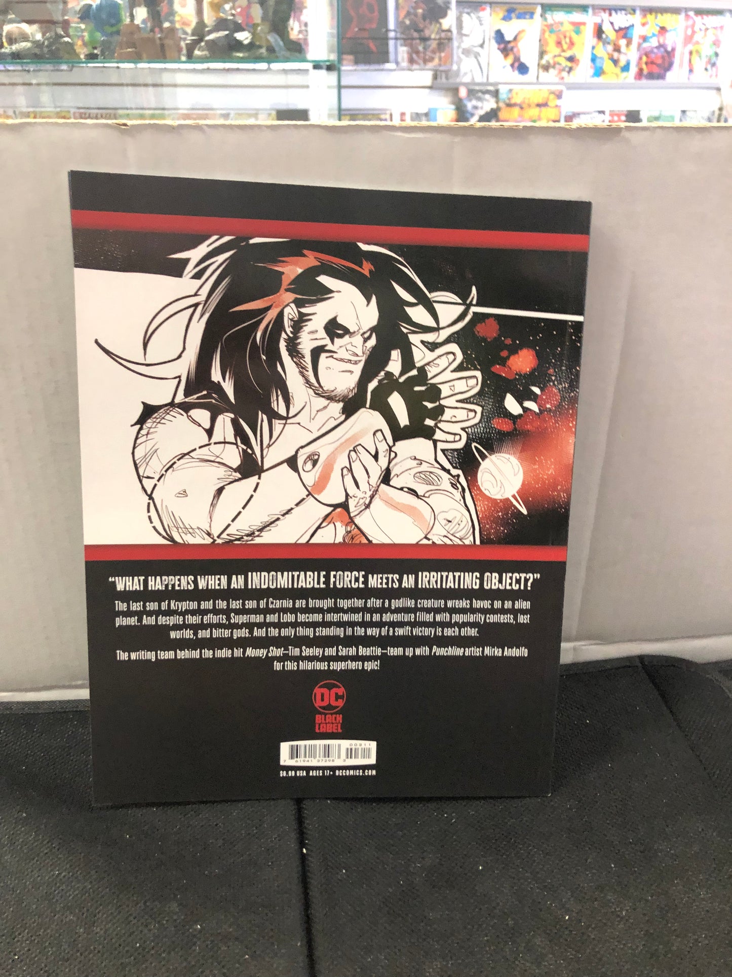 DC BLACK LABEL SUPERMAN VS LOBO BOOK THREE