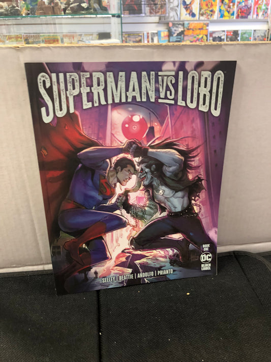 DC BLACK LABEL SUPERMAN VS LOBO BOOK ONE