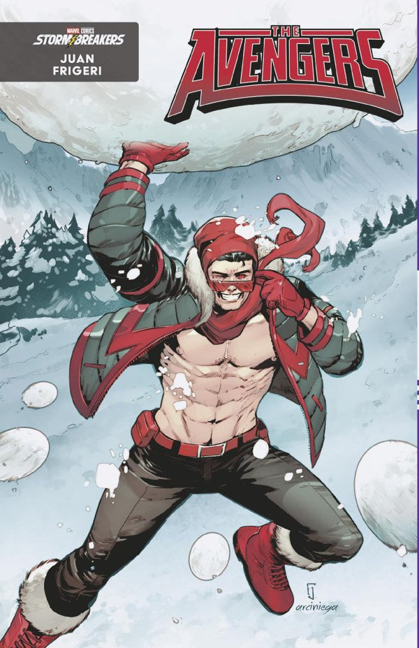 MARVEL COMICS AVENGERS #33 JUAN FRIGERI WINTER BREAK VARIANT
