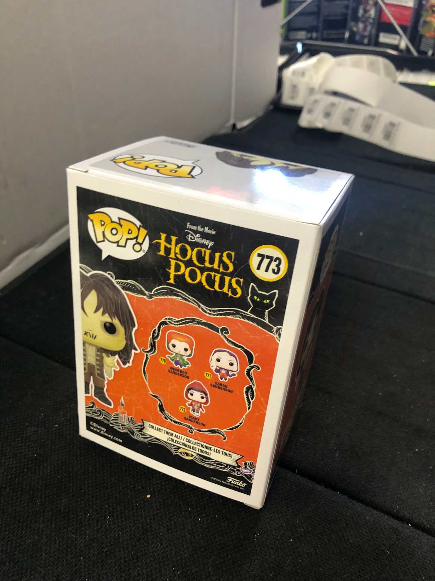 FUNKO POP DISNEY HOCUS POCUS #773 BILLY BUTCHERSON SPIRIT EXCLUSIVE GOOD CONDITION