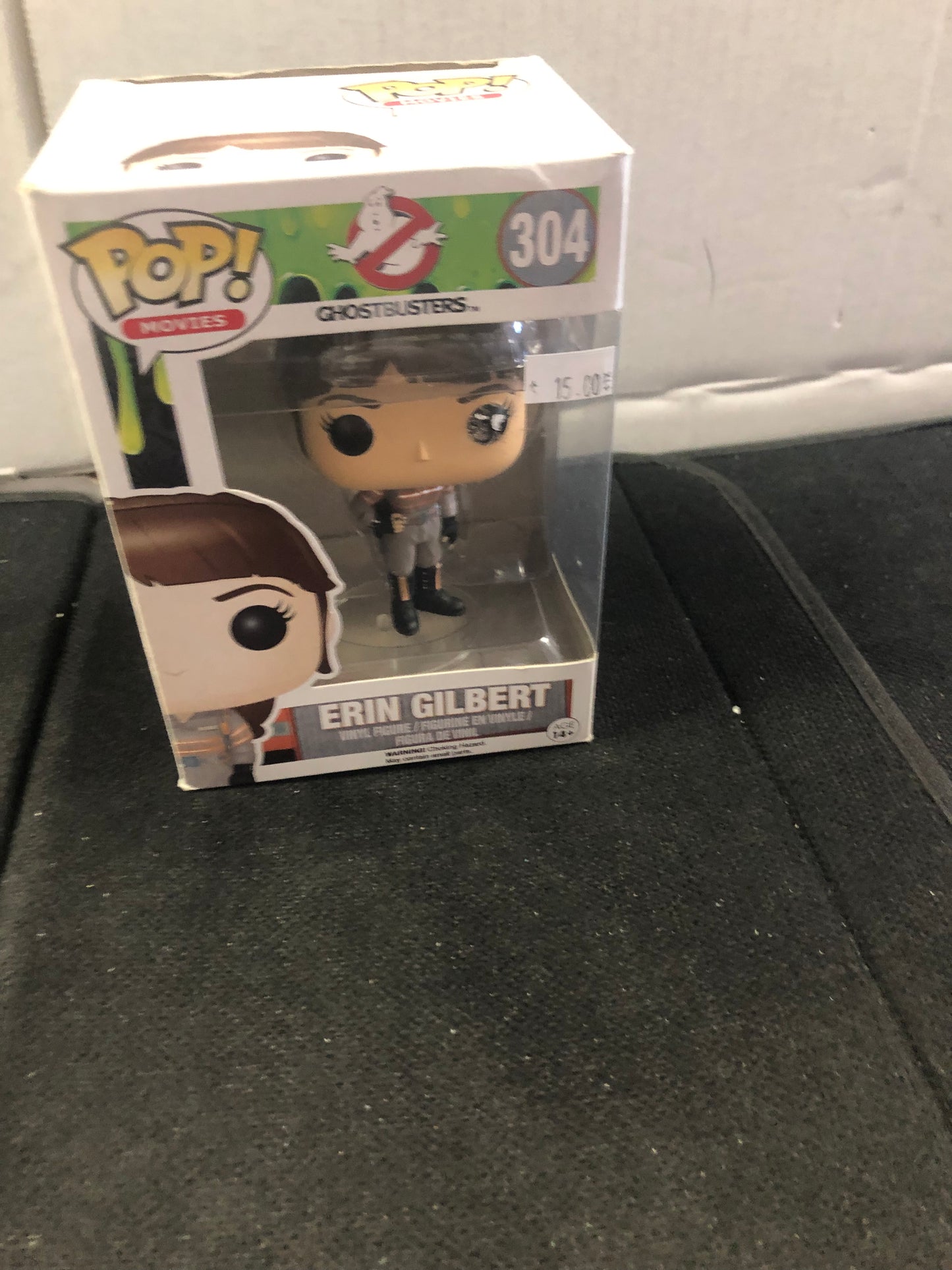 FUNKO POP POP MOVIES GHOSTBUSTERS # 304 ERIN GILBERT GOOD CONDITION