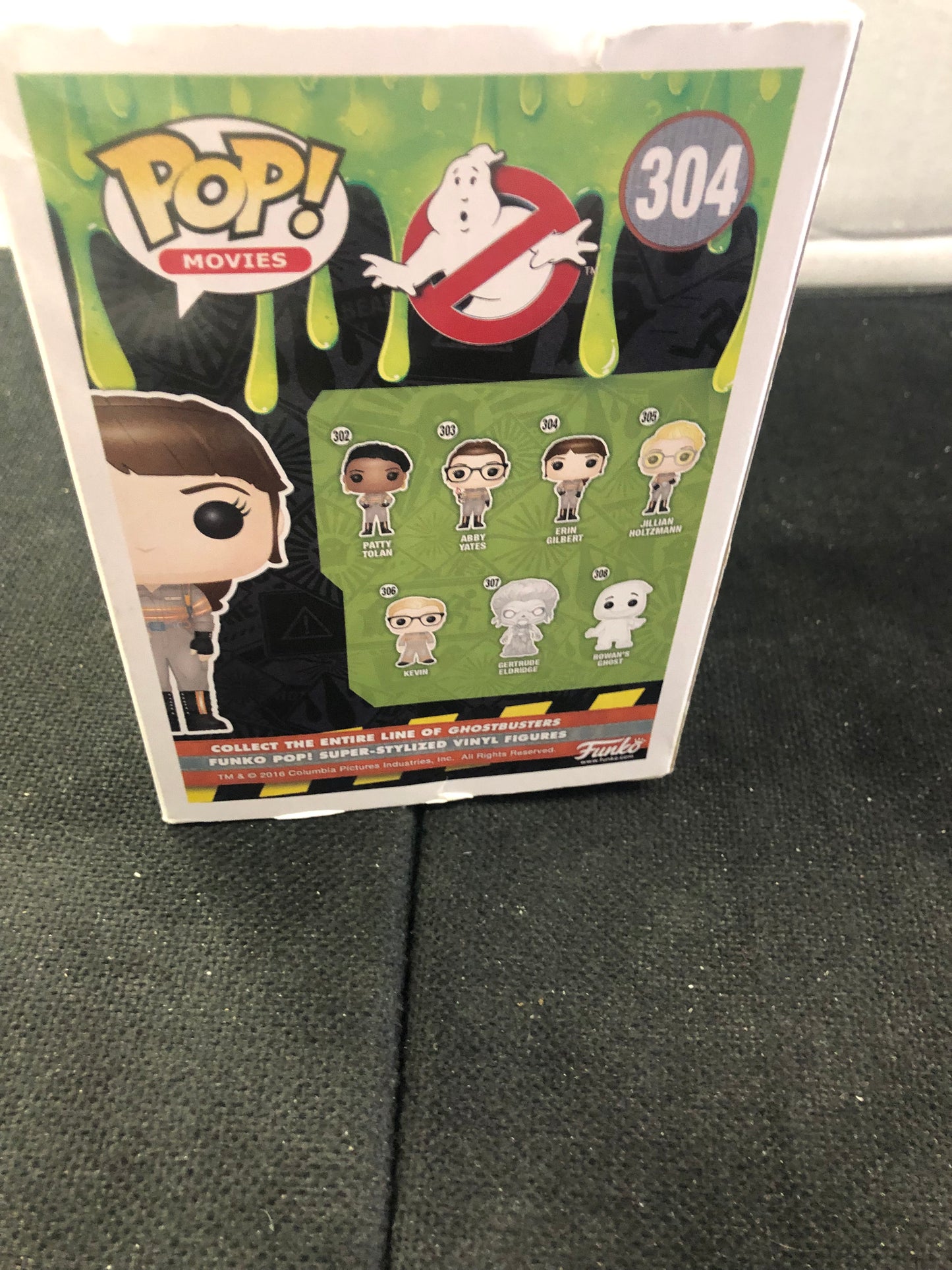 FUNKO POP POP MOVIES GHOSTBUSTERS # 304 ERIN GILBERT GOOD CONDITION