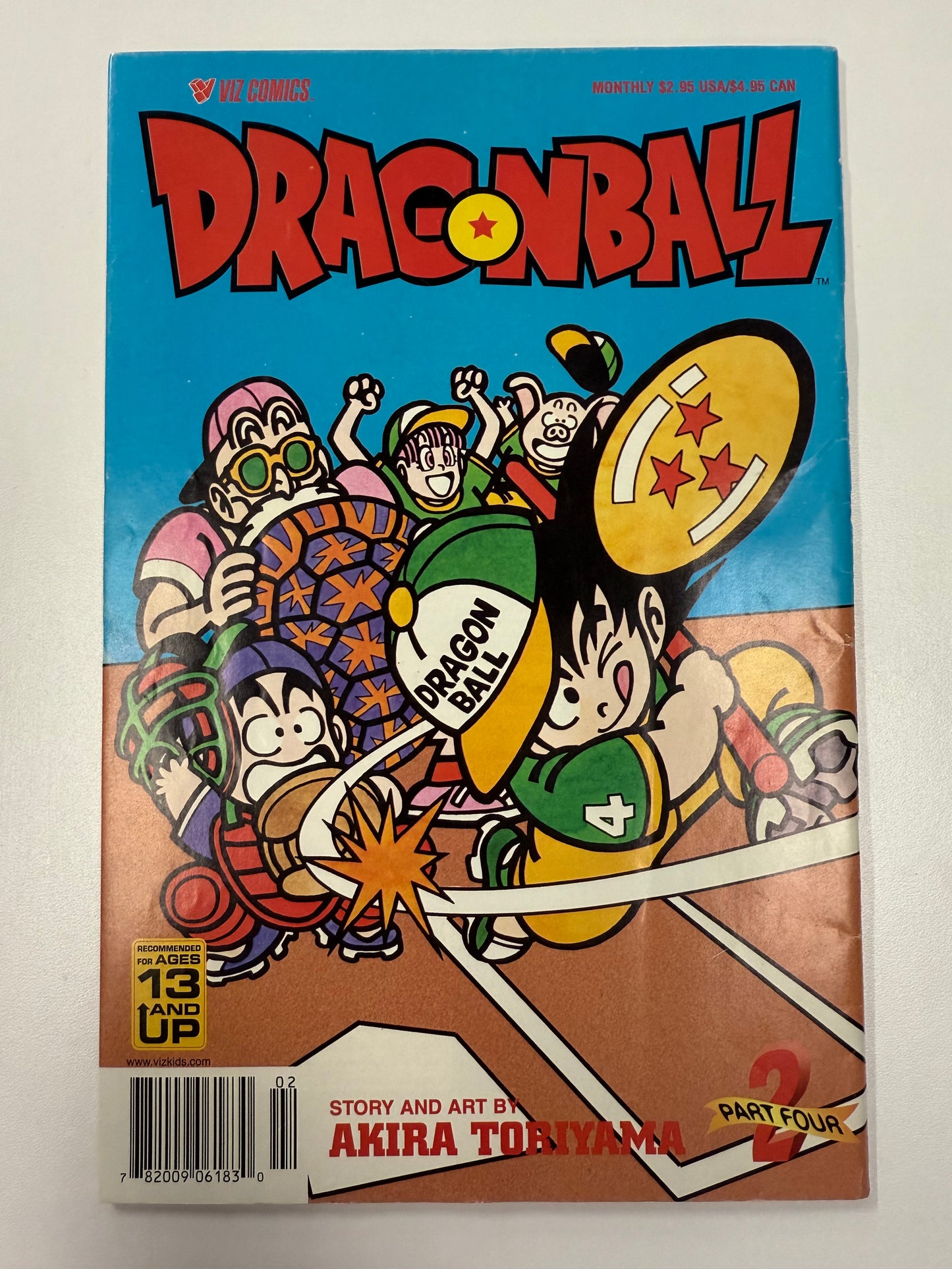 VIZ COMICS DRAGONBALL PART 2 # 4