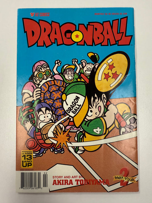 VIZ COMICS DRAGONBALL PART 2 # 4