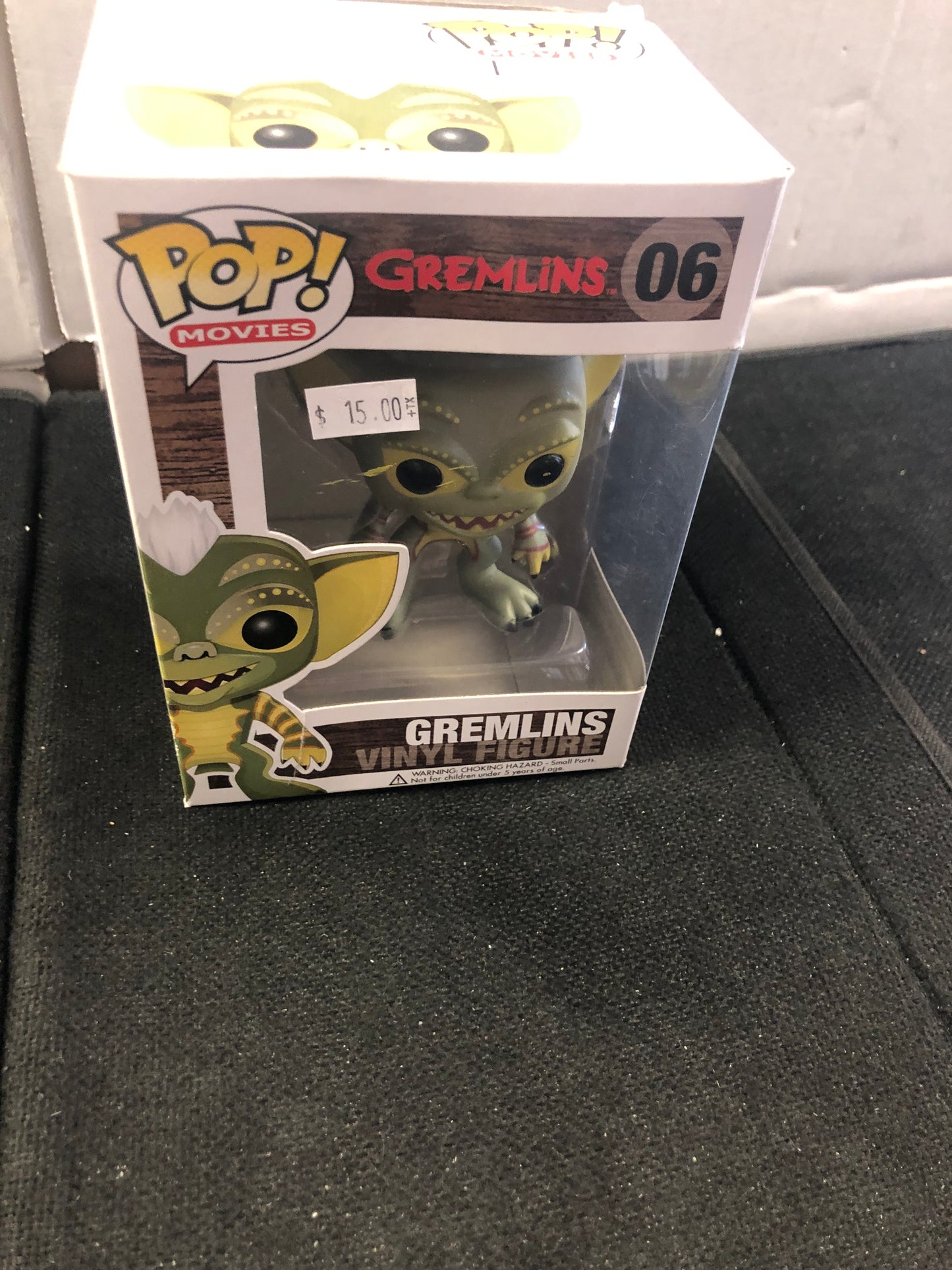 FUNKO POP POP MOVIES GREMLINS #06 GREMLINS OKAY CONDITION SLIGHT TEAR ON FRONT OF BOX