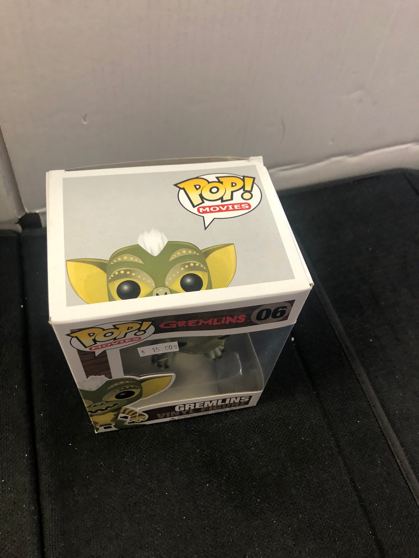 FUNKO POP POP MOVIES GREMLINS #06 GREMLINS OKAY CONDITION SLIGHT TEAR ON FRONT OF BOX