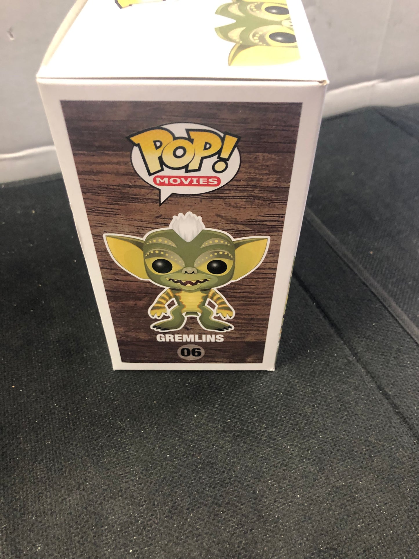 FUNKO POP POP MOVIES GREMLINS #06 GREMLINS OKAY CONDITION SLIGHT TEAR ON FRONT OF BOX