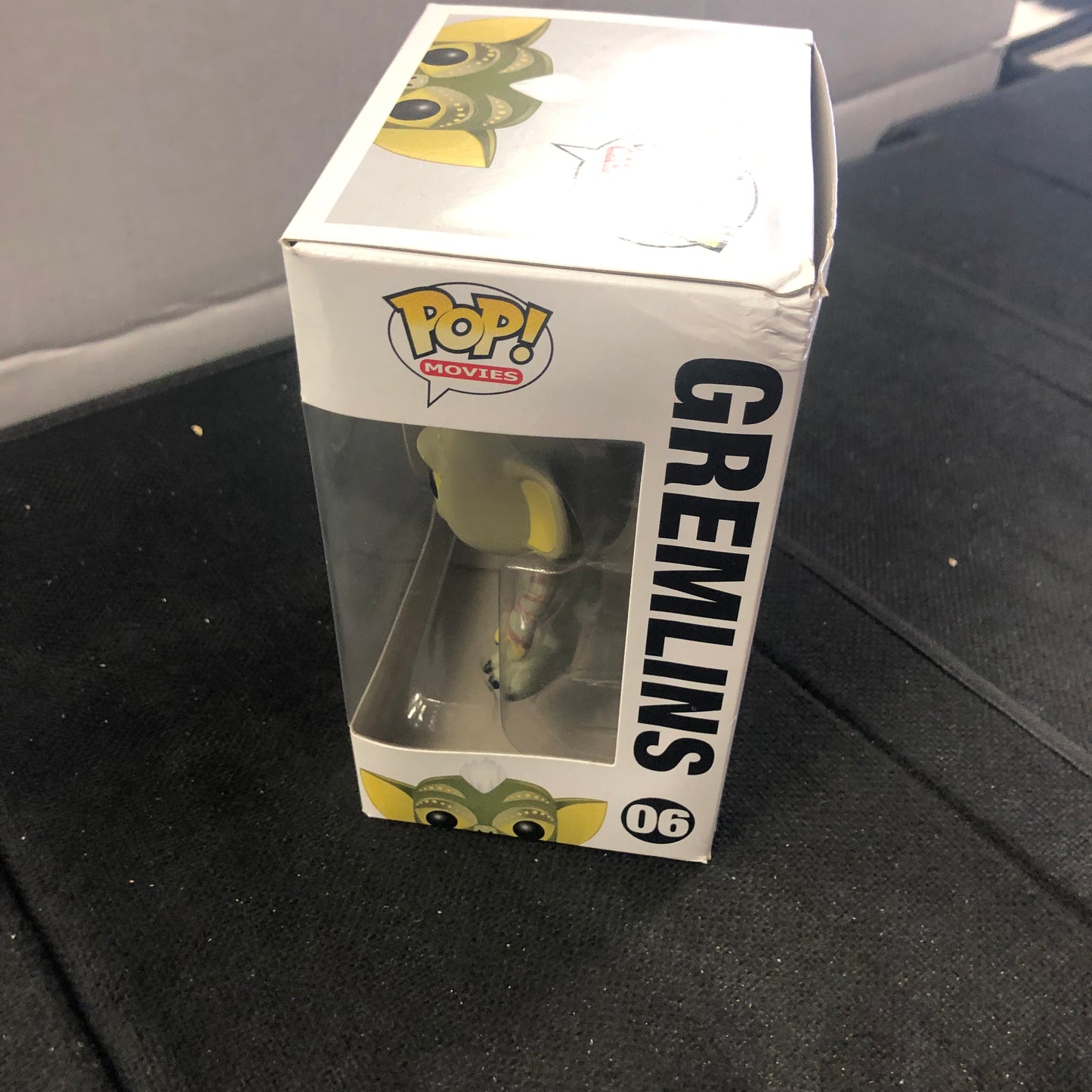 FUNKO POP POP MOVIES GREMLINS #06 GREMLINS OKAY CONDITION SLIGHT TEAR ON FRONT OF BOX