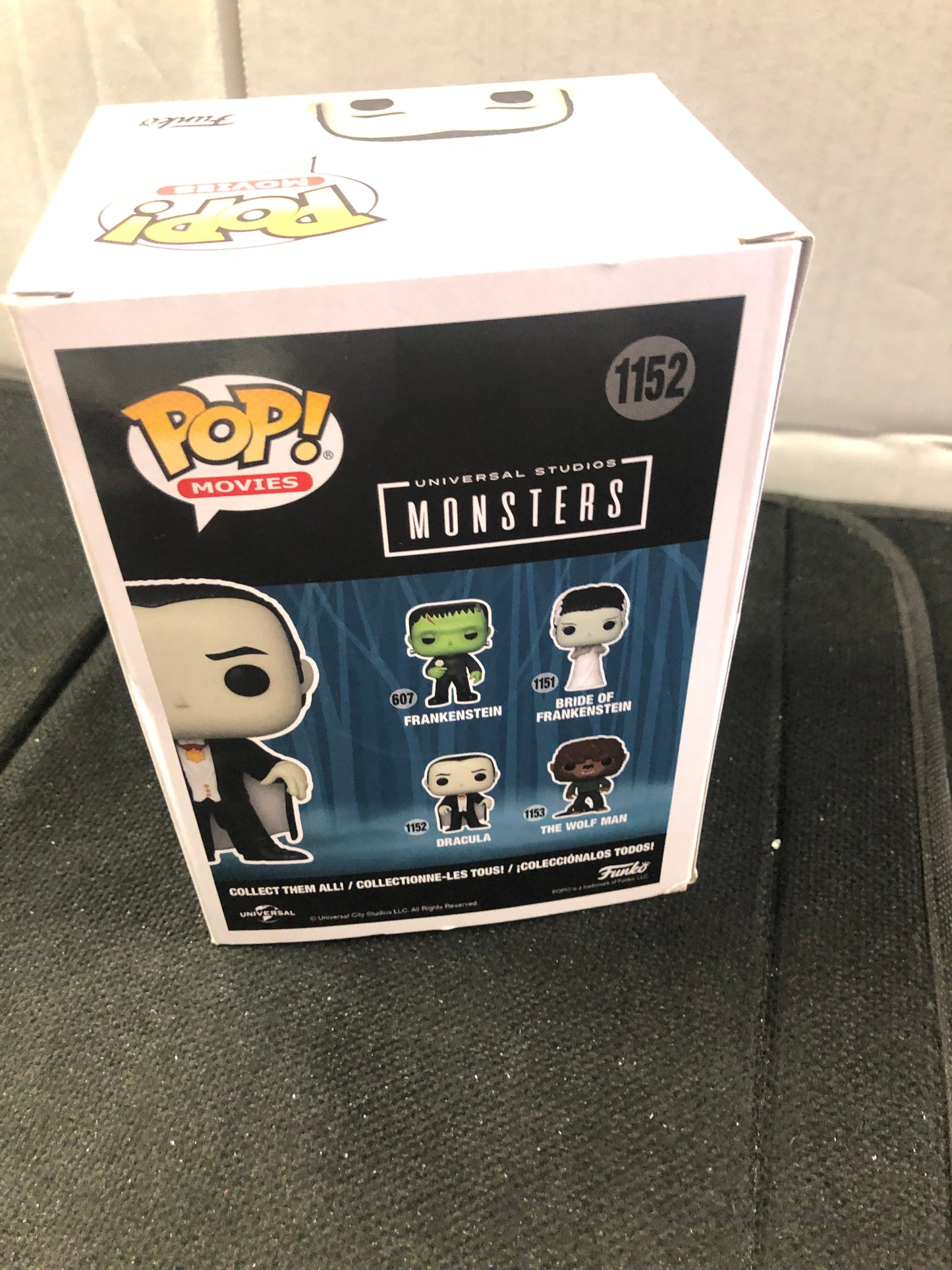 FUNKO POP POP MOVIES UNIVERSAL STUDIOS MONSTERS # 1152 DRACULA WALGREENS EXCLUSIVE GOOD CONDITION