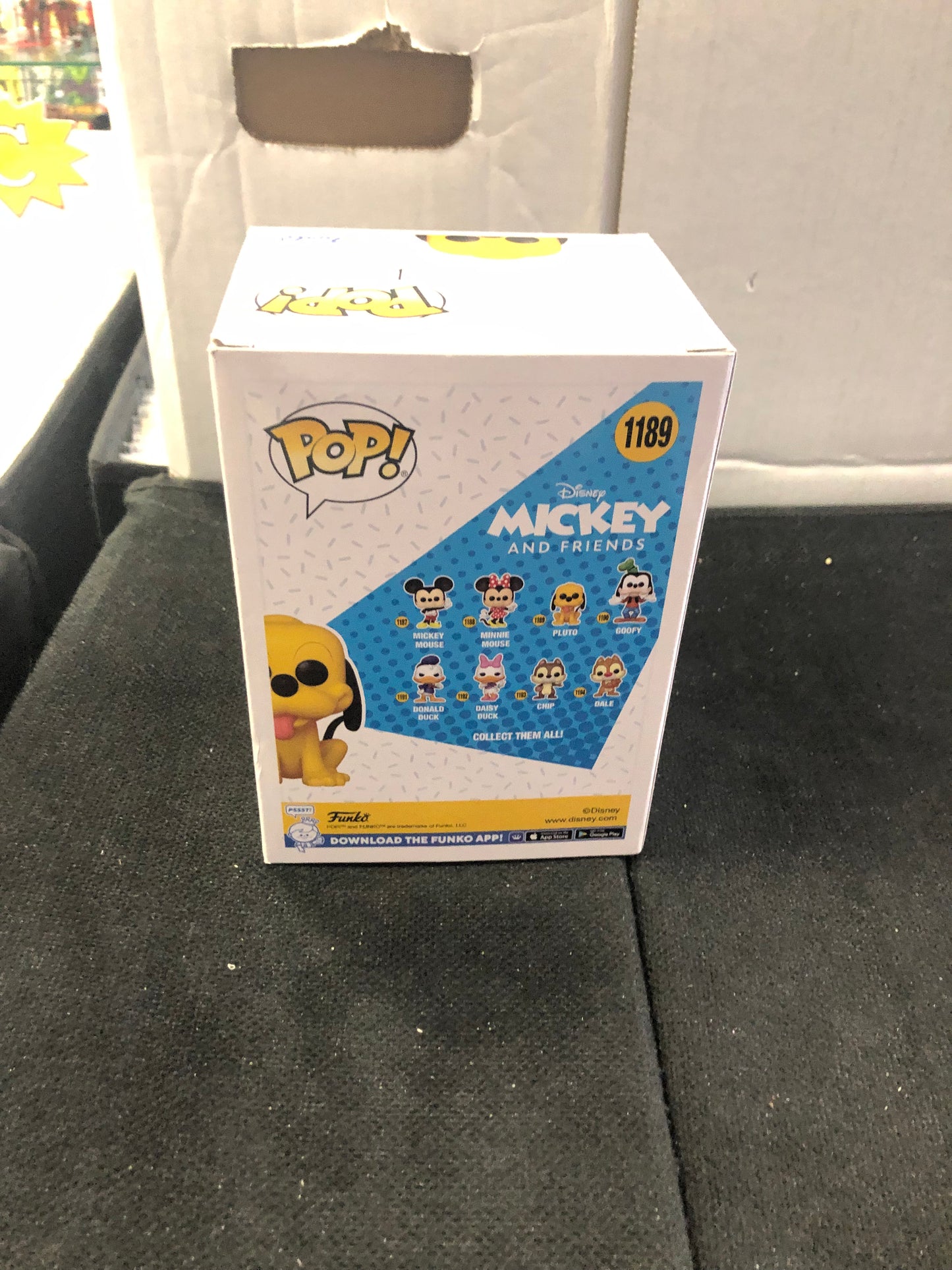 FUNKO POP DISNEY MICKEY AND FRIENDS #1189 PLUTO GOOD CONDITION