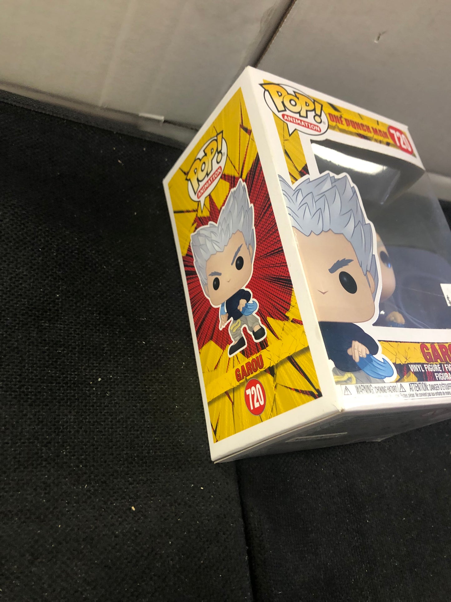 FUNKO POP MOVIES POP ANIMATION ONE PUNCH MAN #720 GAROU GOOD CONDITION