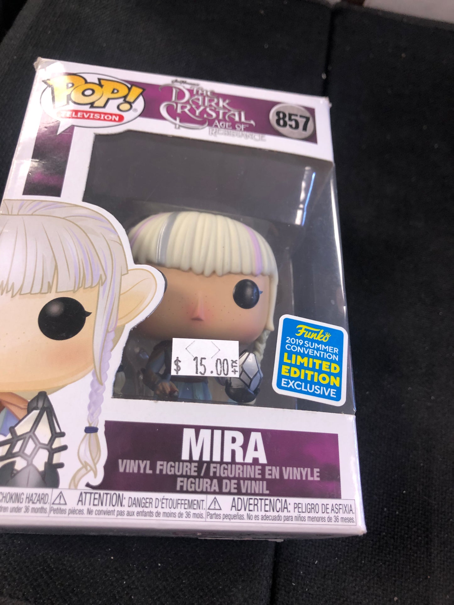 FUNKO POP POP TELEVISION THE DARK CRYSTAL AGE OF RESISTANCE #857 MIRA 2019 SUMMER CONVENTION LIMITED EDITION EXCLUSIVE GOOD CONDITION