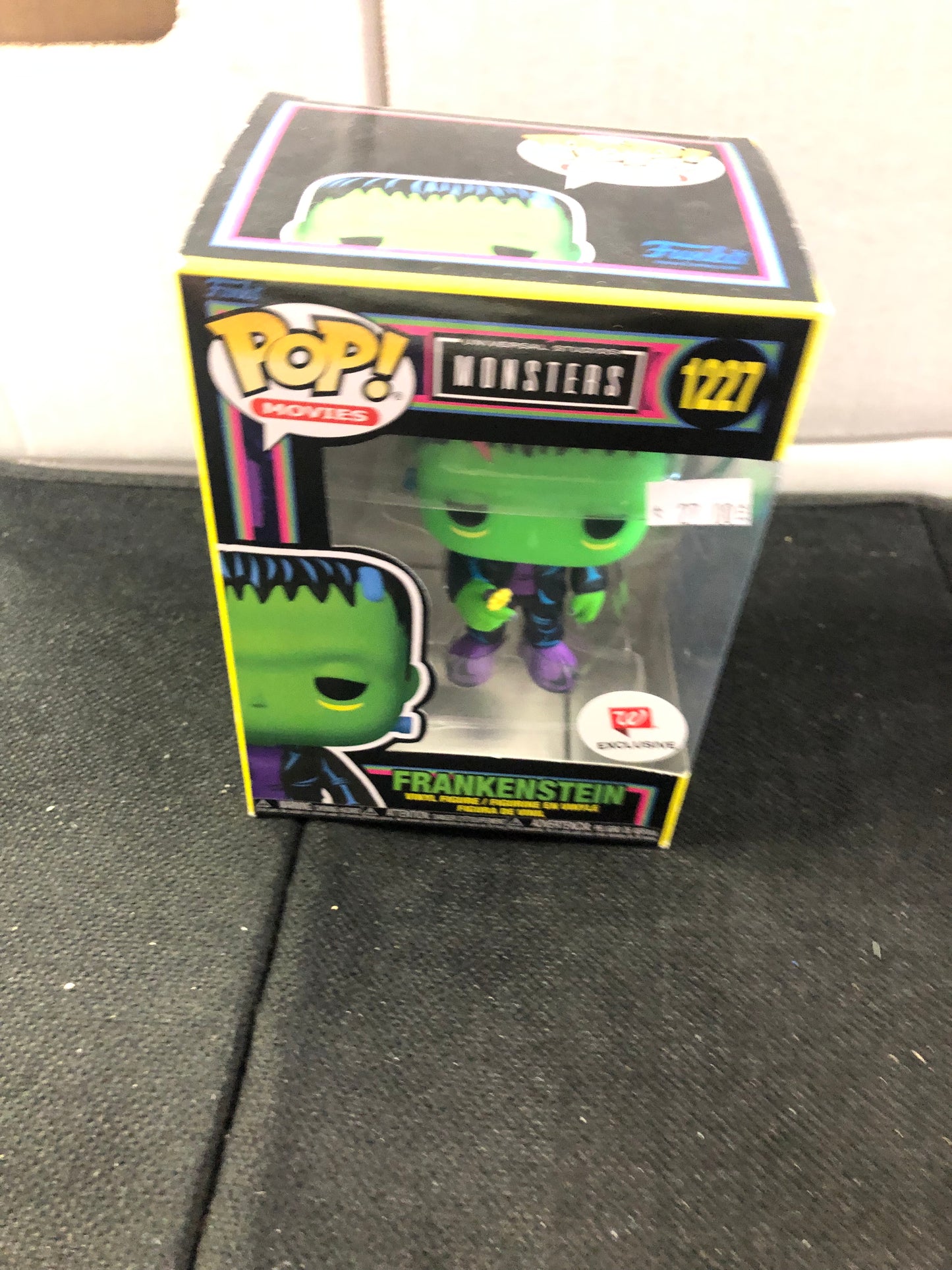 FUNKO POP POP MOVIES UNIVERSAL STUDIOS MONSTERS  # 1227 FRANKENSTEIN WALGREENS EXCLUSIVE GOOD CONDITION